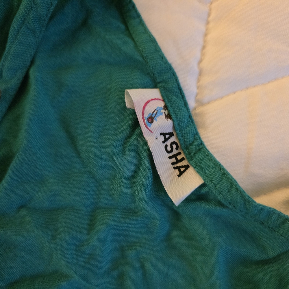 Asha Vibrant Teal Top